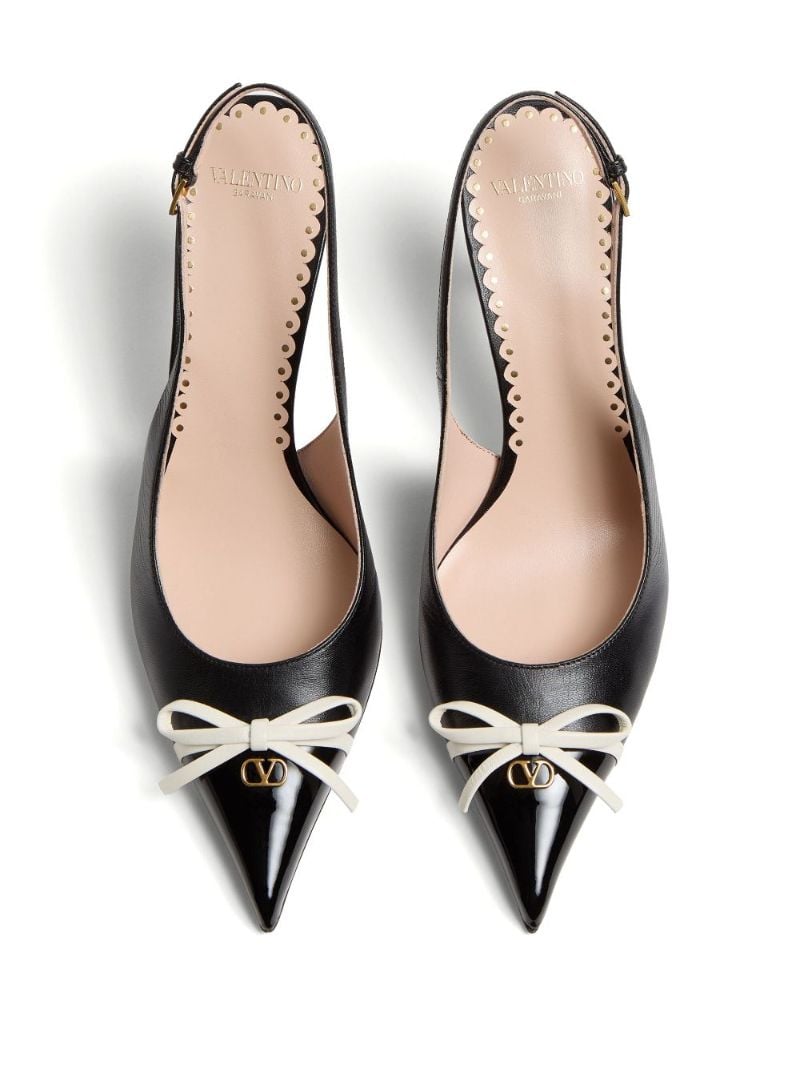 Black Bepointy Pumps
