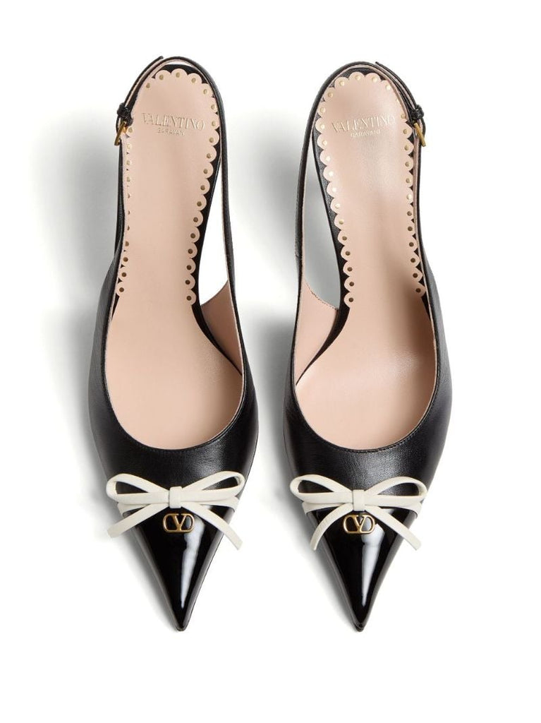 Black Bepointy Pumps