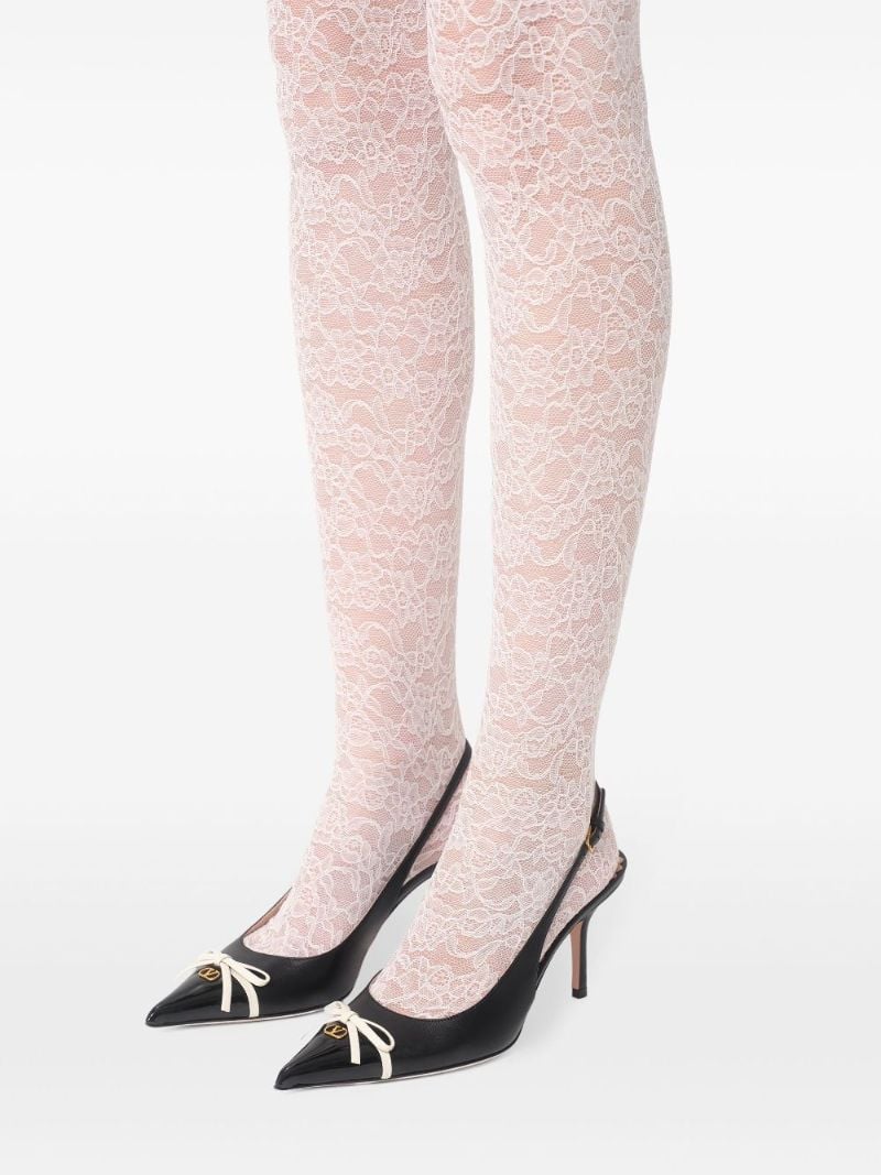 Black Bepointy Pumps