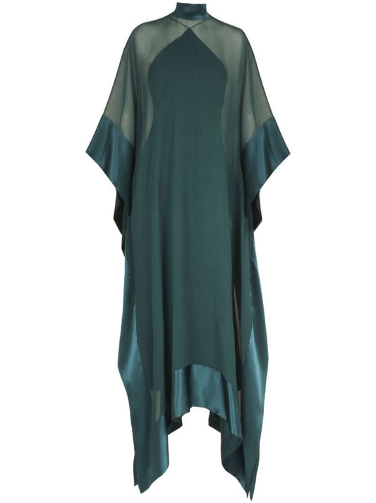 Green New Age Dress