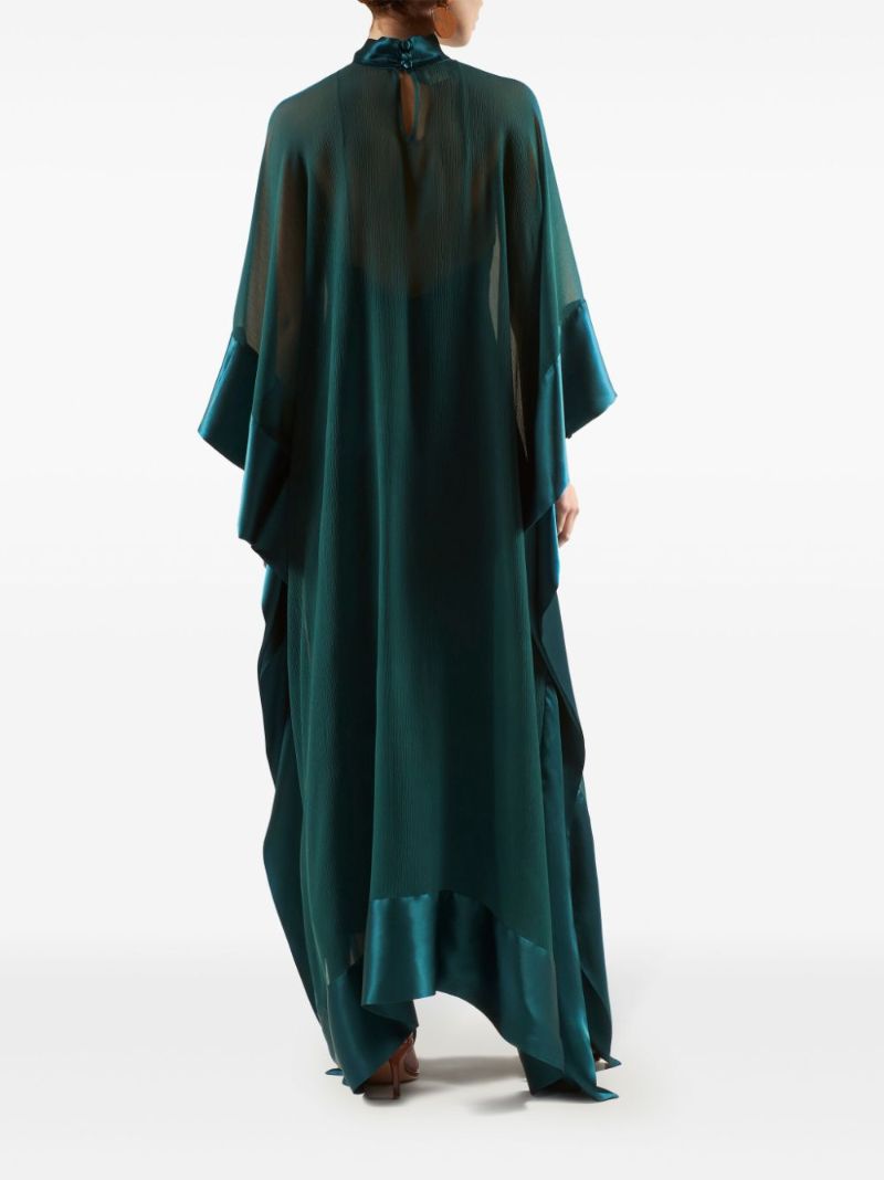 Green New Age Dress