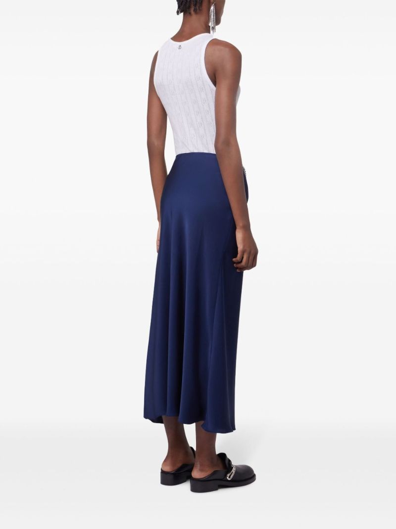 Satin Maxi Skirt