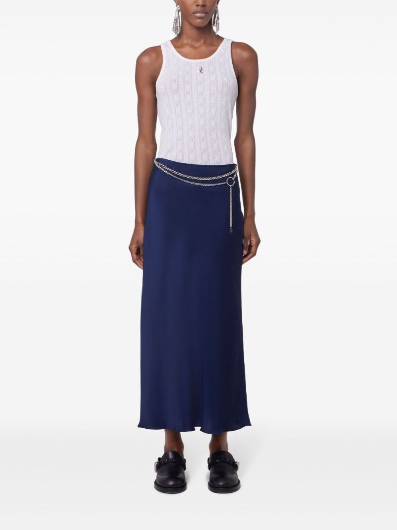 Satin Maxi Skirt