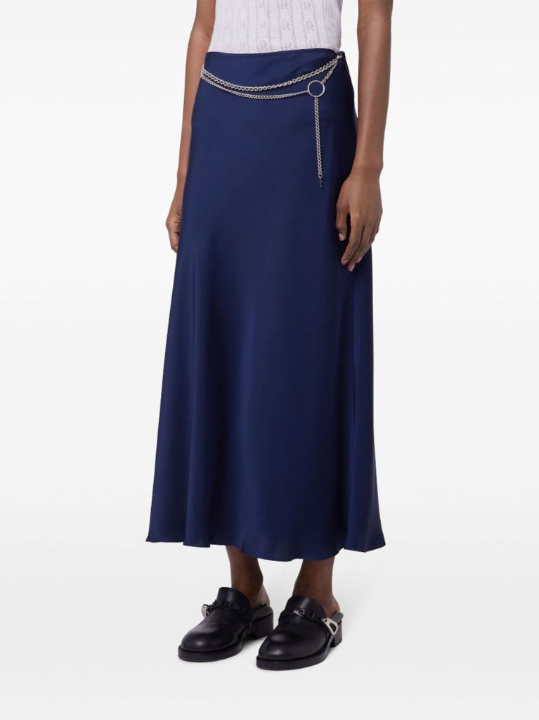 Satin Maxi Skirt
