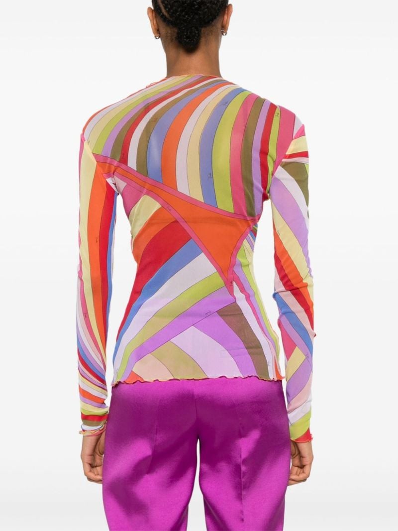 Iride-print Top