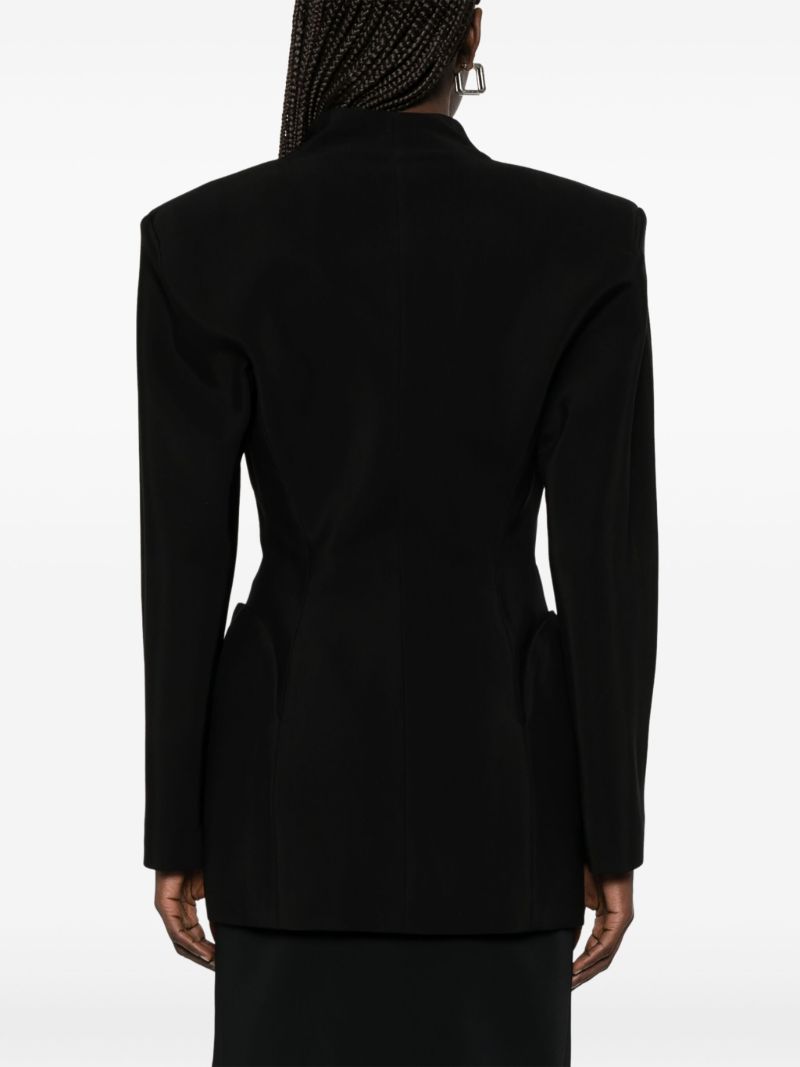 Fitted-waist Blazer