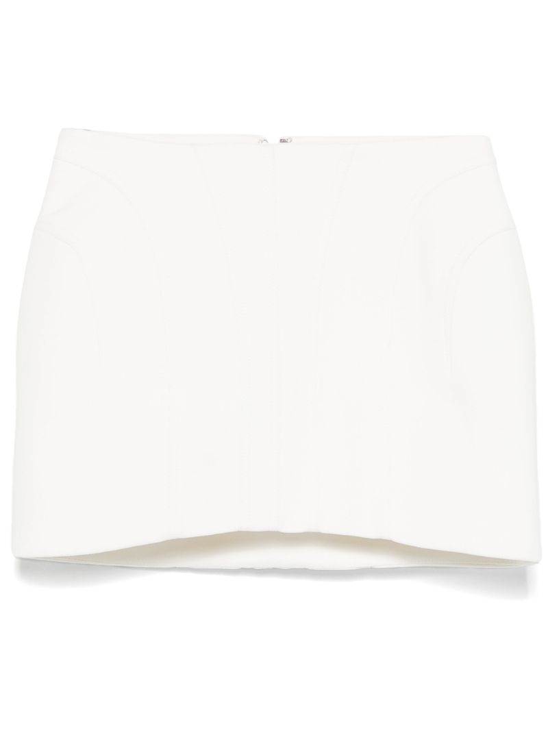 Stitch-detailed Mini Skirt