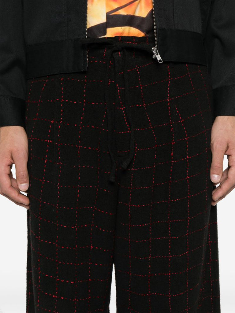 Checked Trousers