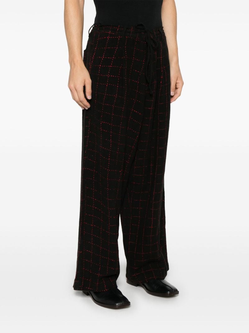 Checked Trousers