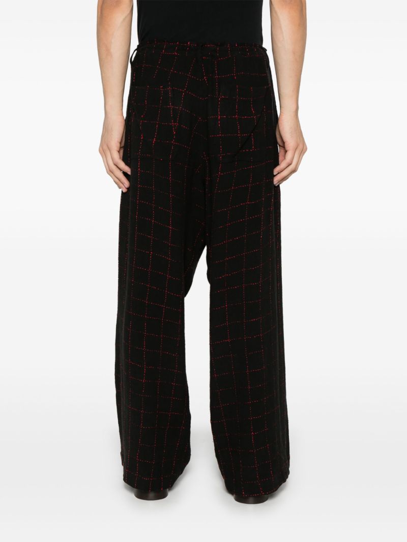 Checked Trousers