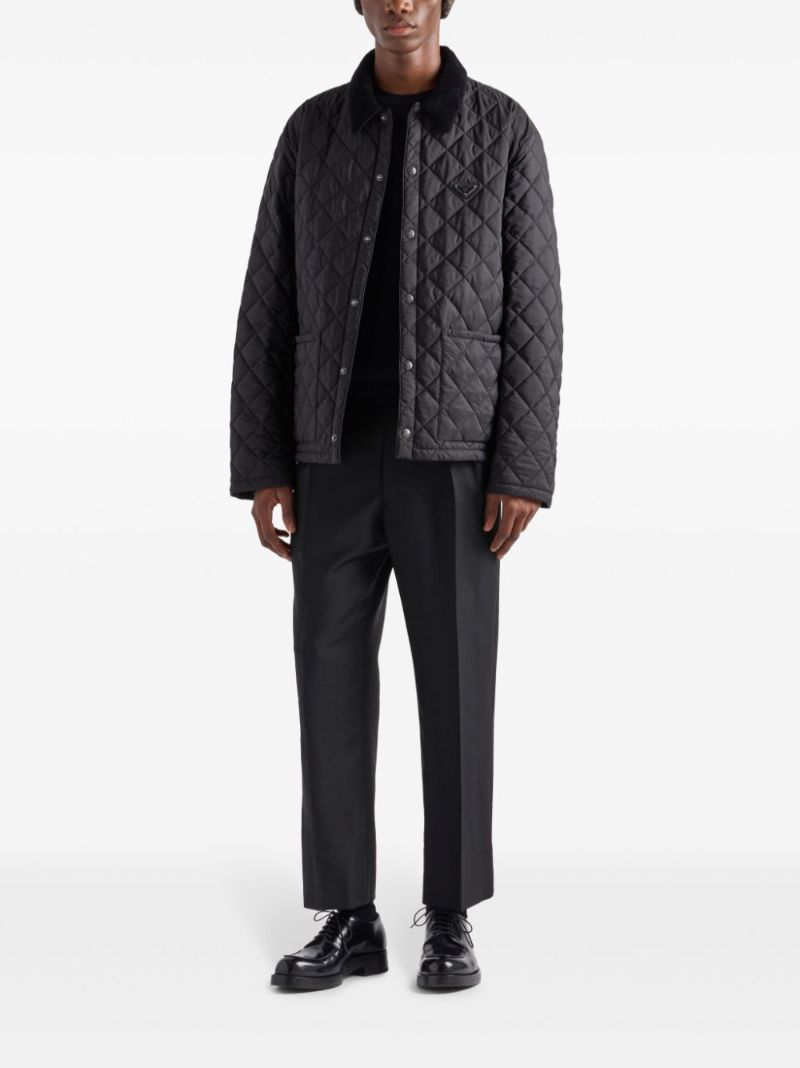 Black Quilted Jacket