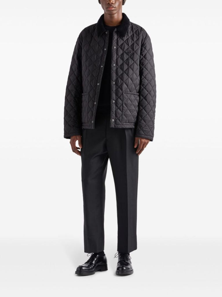 Black Quilted Jacket