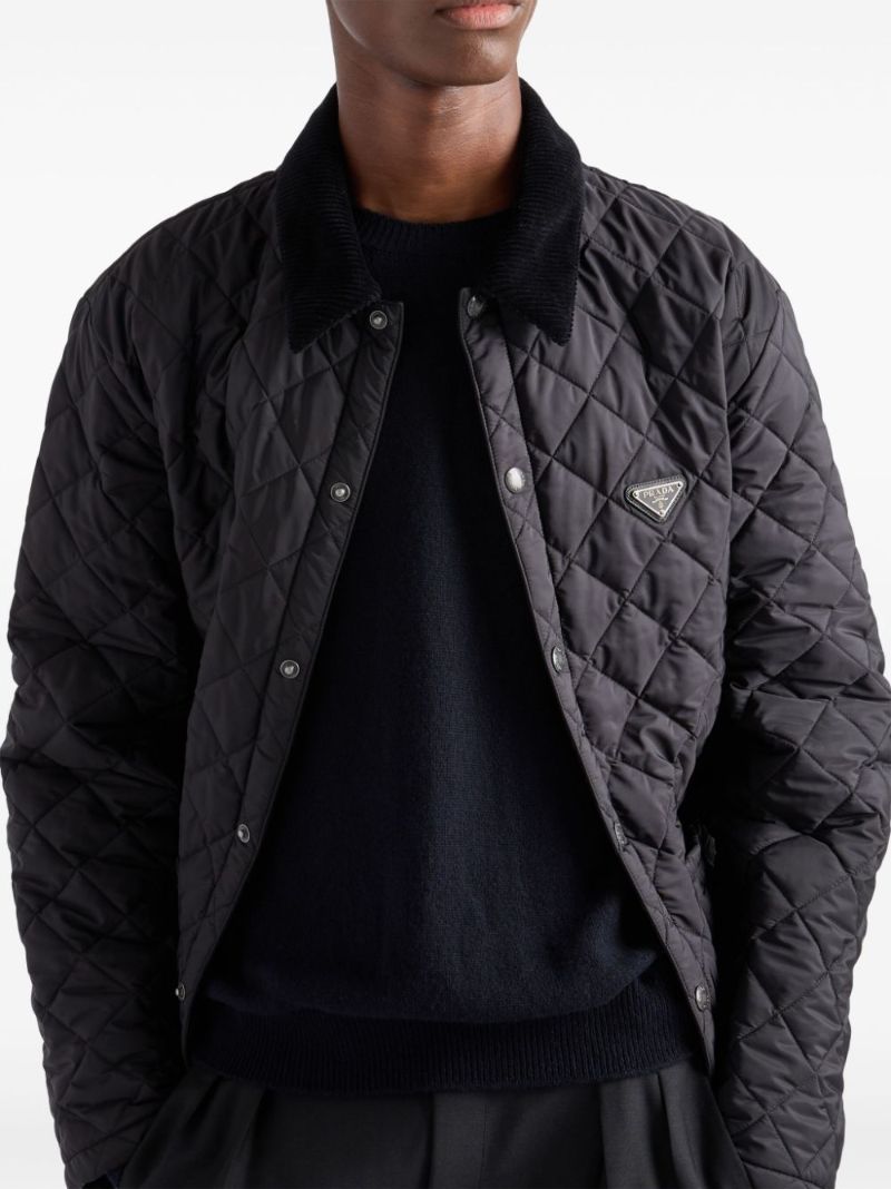 Black Quilted Jacket