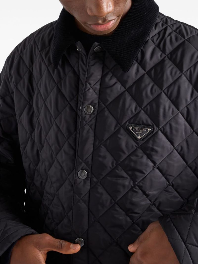 Black Quilted Jacket