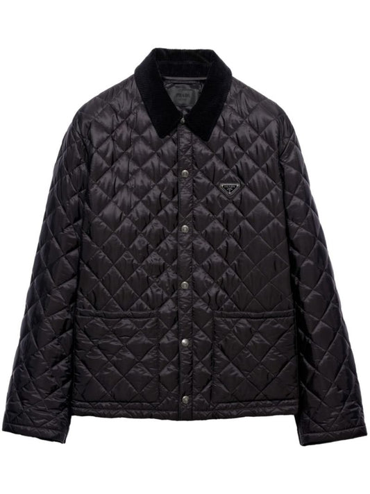 Black Quilted Jacket