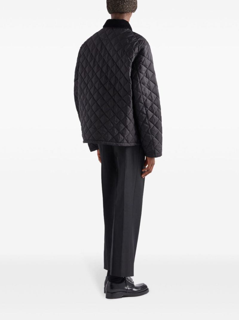 Black Quilted Jacket