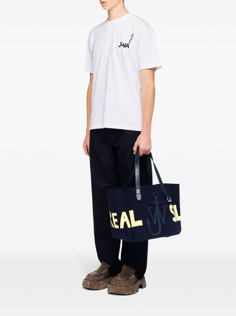 Jwa Slogan-print T-shirt
