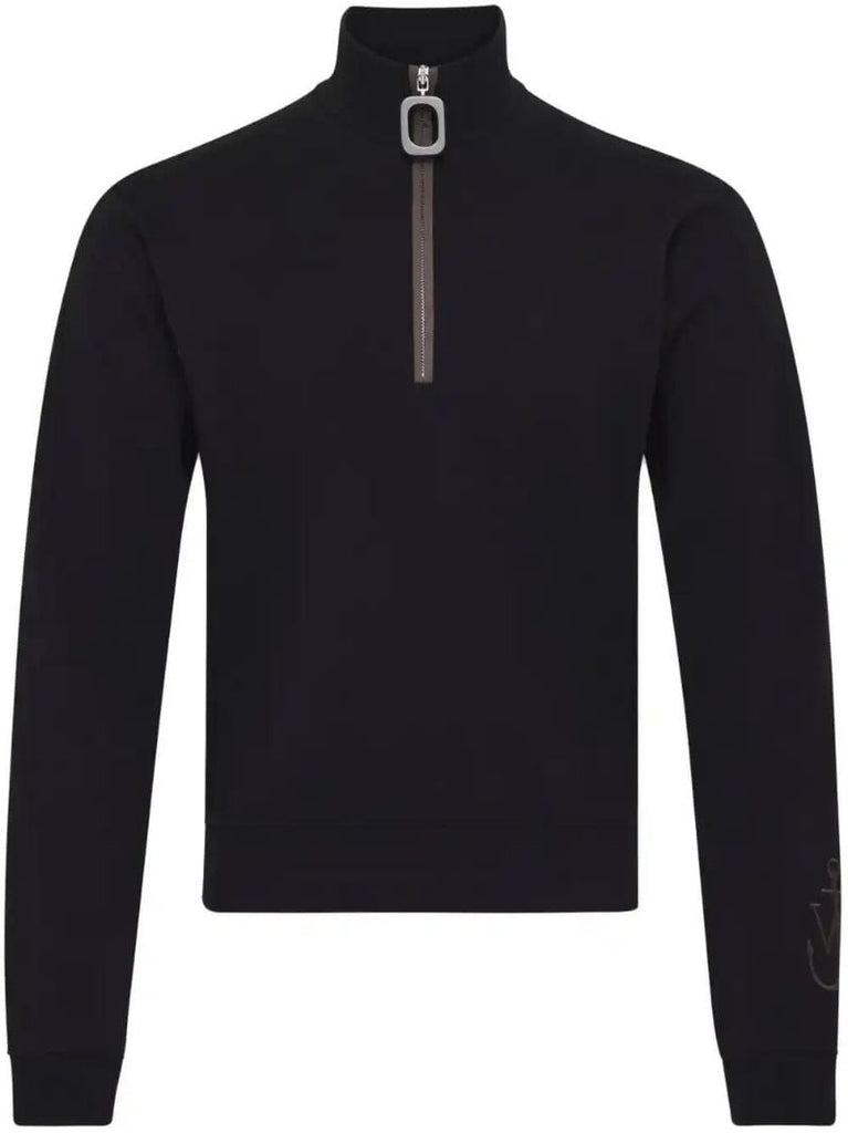 Black Cotton Sweater