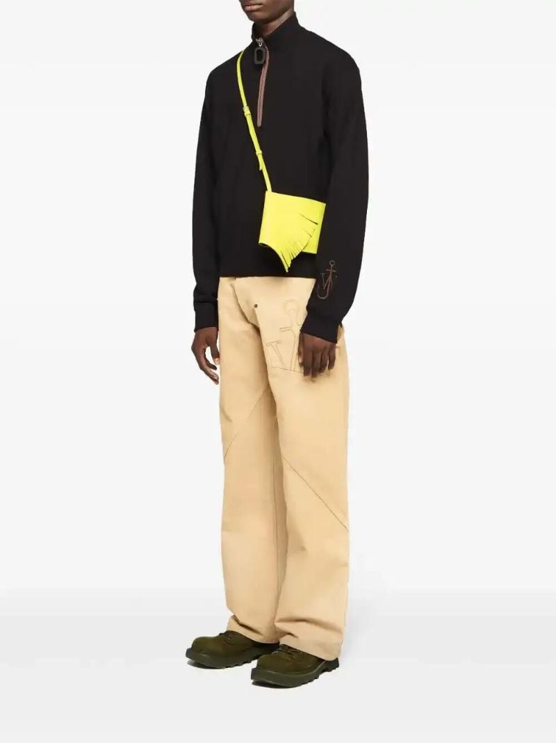 Black Cotton Sweater