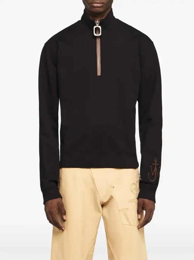 Black Cotton Sweater