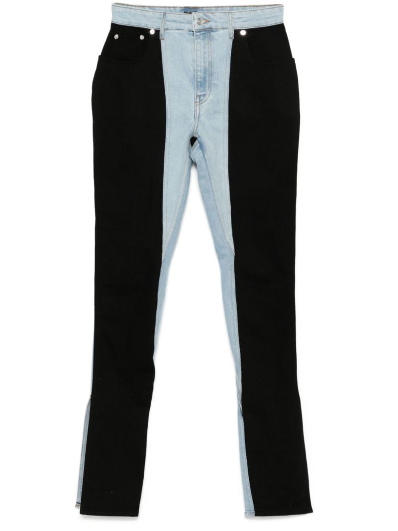 Bi-colour Skinny Jeans