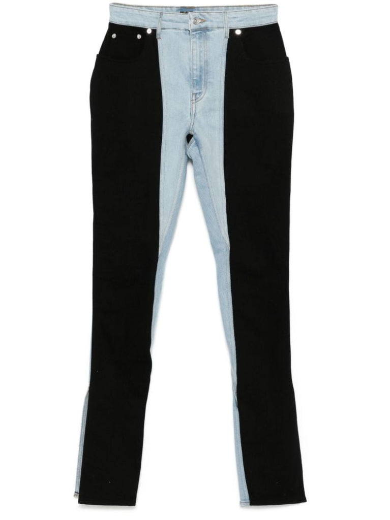 Bi-colour Skinny Jeans