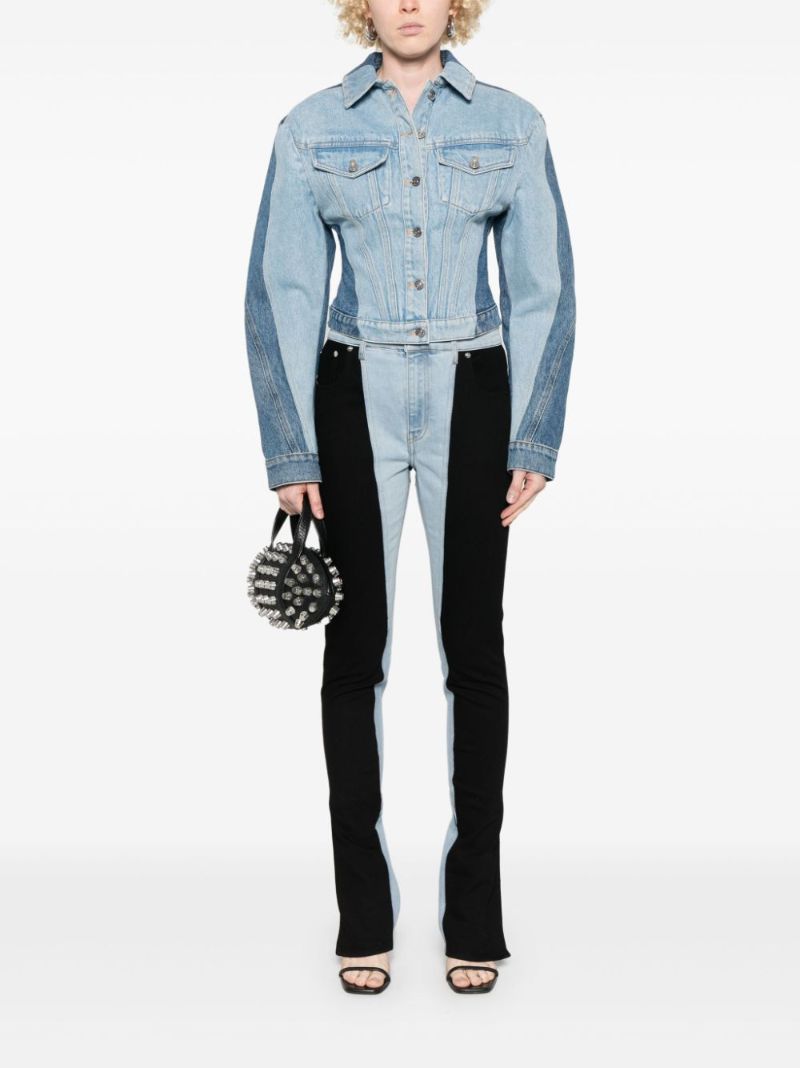 Bi-colour Skinny Jeans