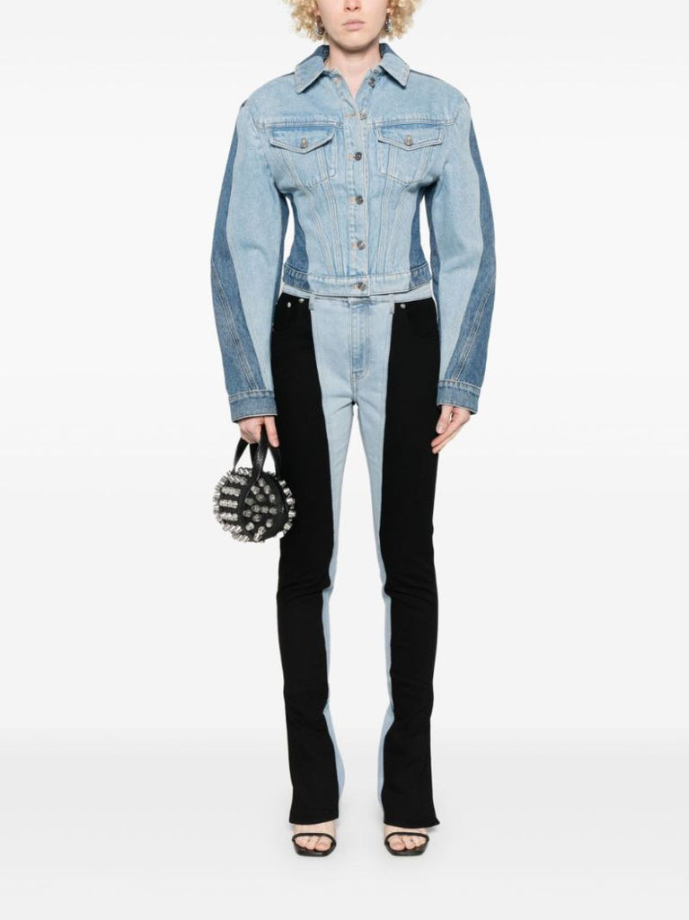 Bi-colour Skinny Jeans