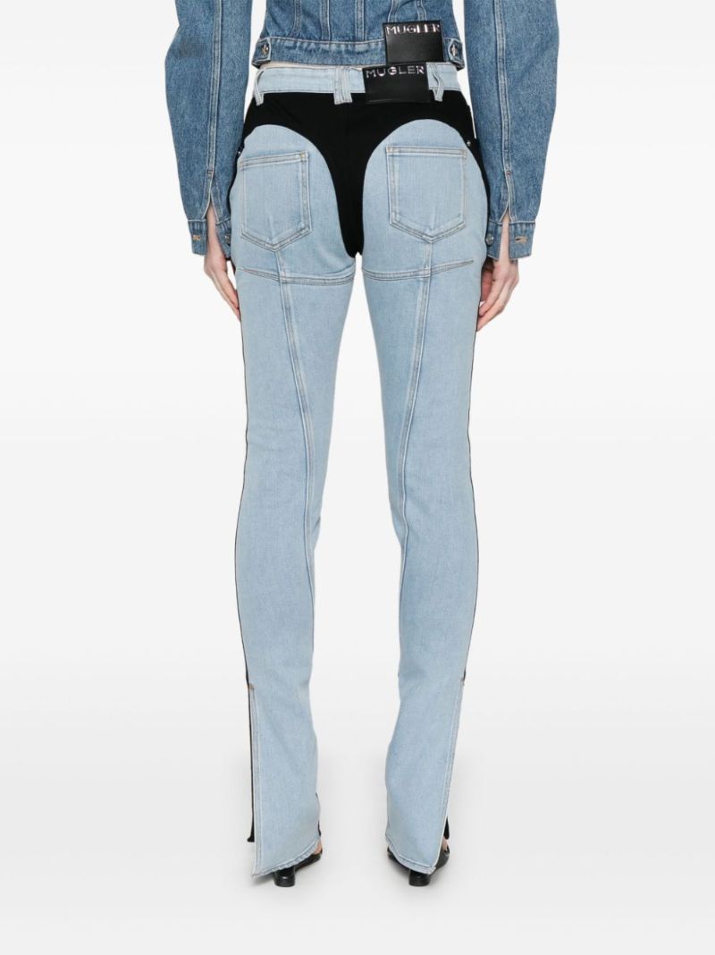 Bi-colour Skinny Jeans