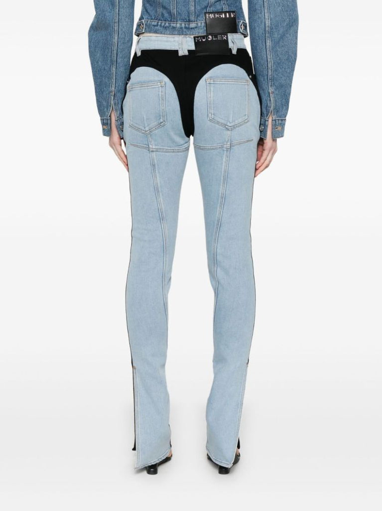 Bi-colour Skinny Jeans