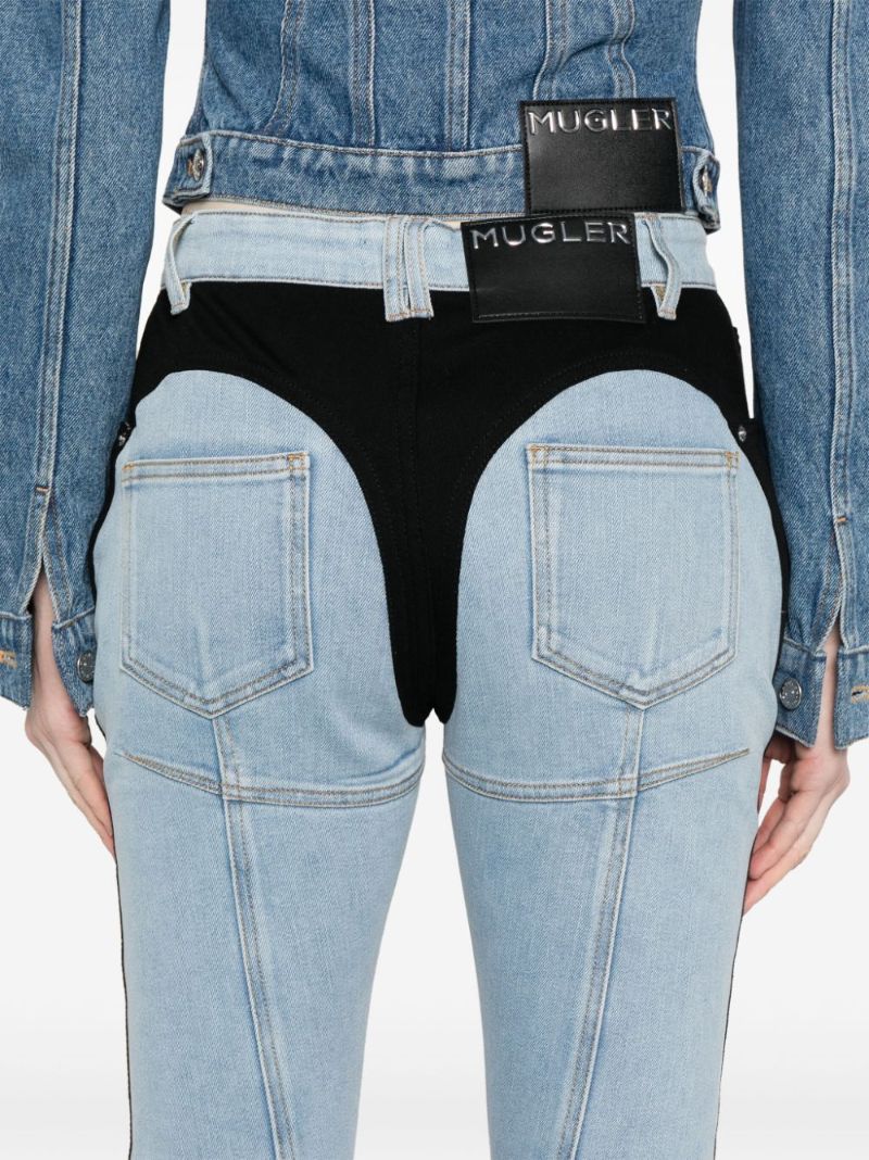 Bi-colour Skinny Jeans