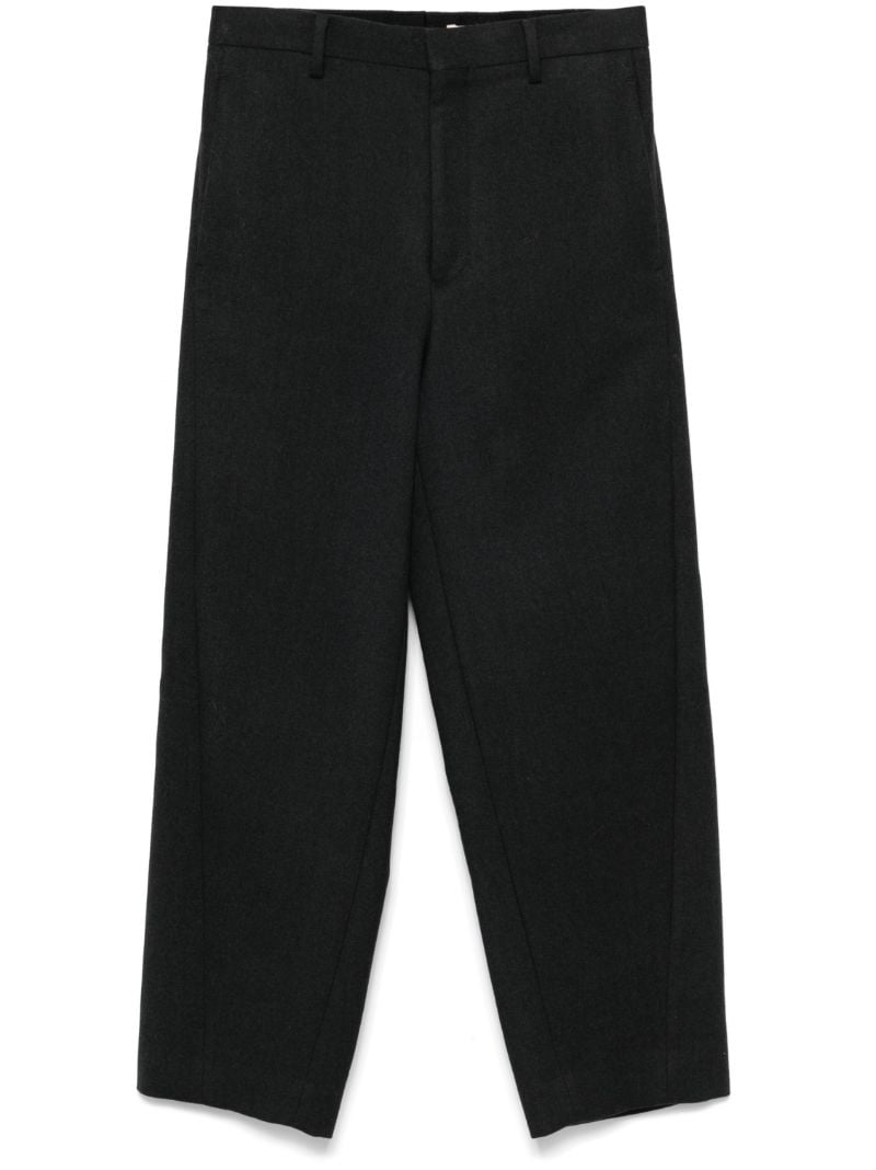 Light Melton Slacks Trousers