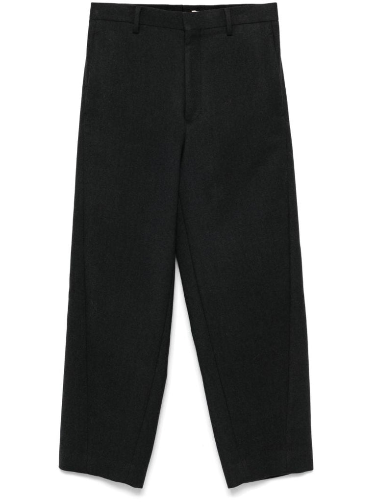 Light Melton Slacks Trousers