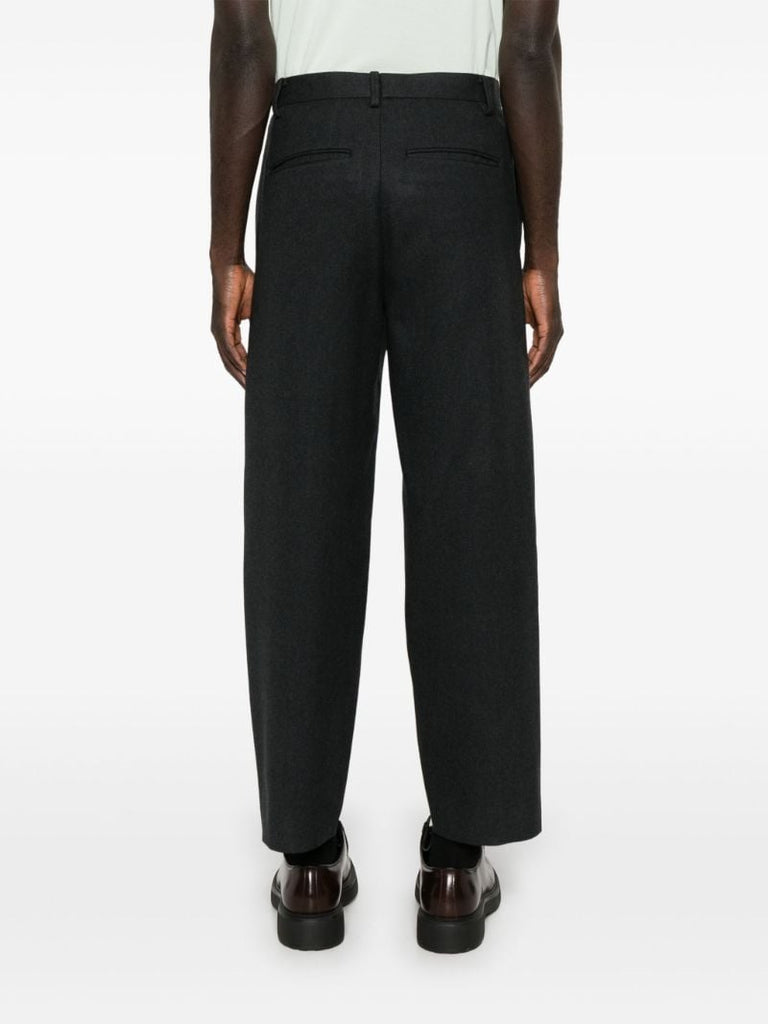 Light Melton Slacks Trousers