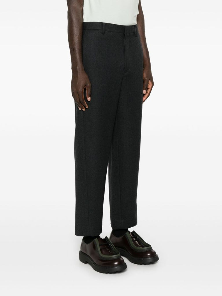 Light Melton Slacks Trousers