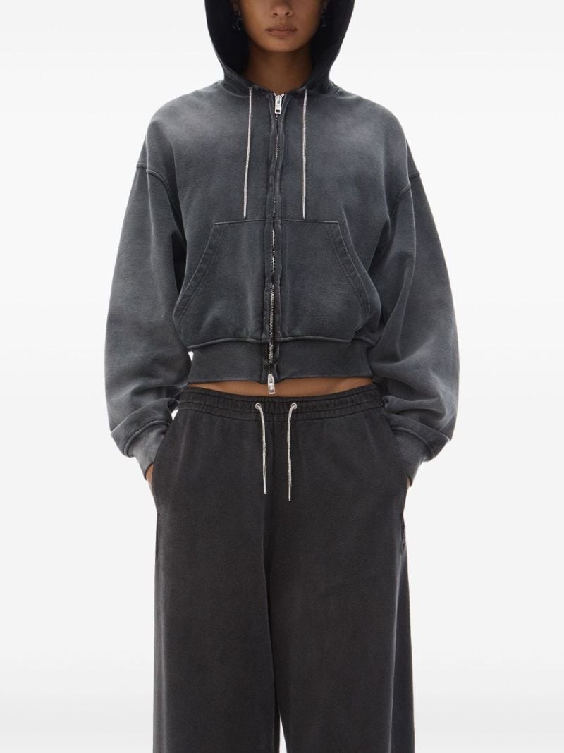 Black Zip-up Hoodie