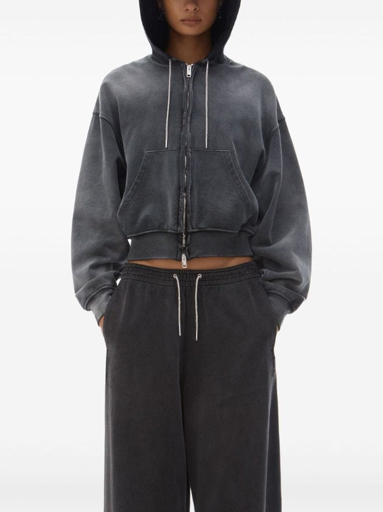 Black Zip-up Hoodie