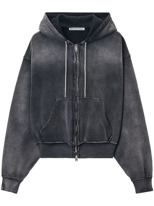 Black Zip-up Hoodie