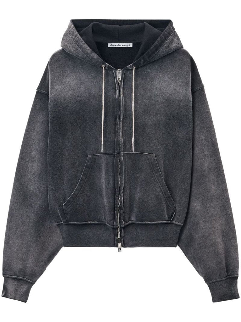 Black Zip-up Hoodie