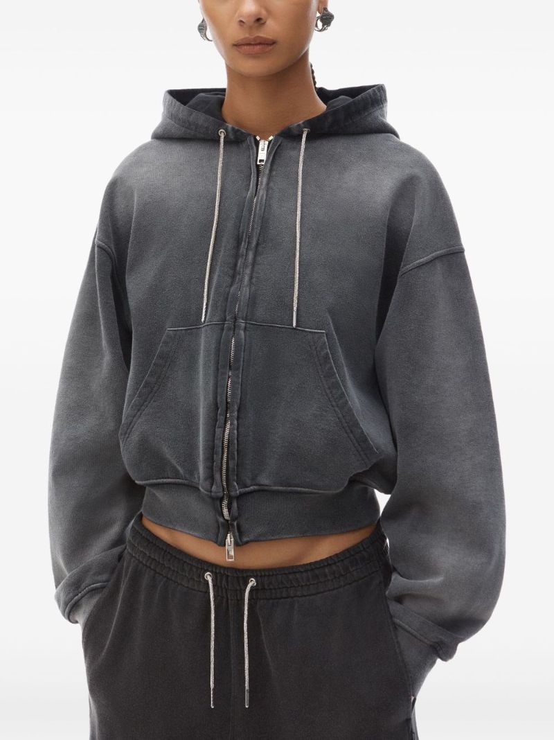 Black Zip-up Hoodie