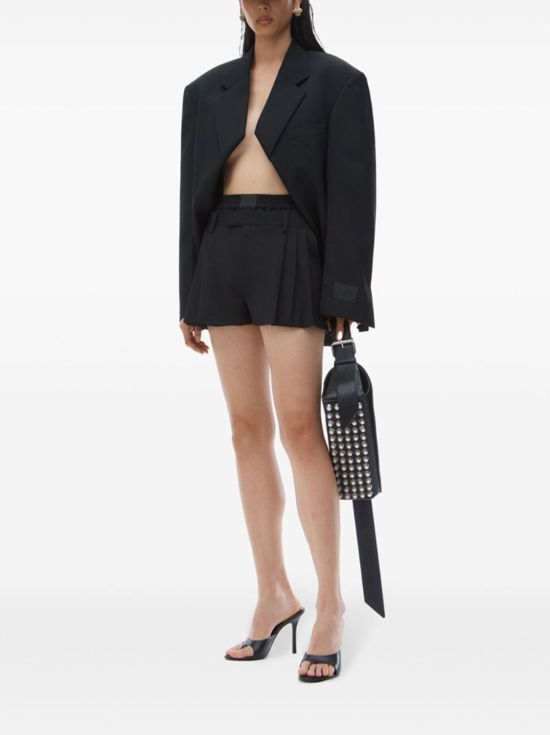 Black Layered Shorts
