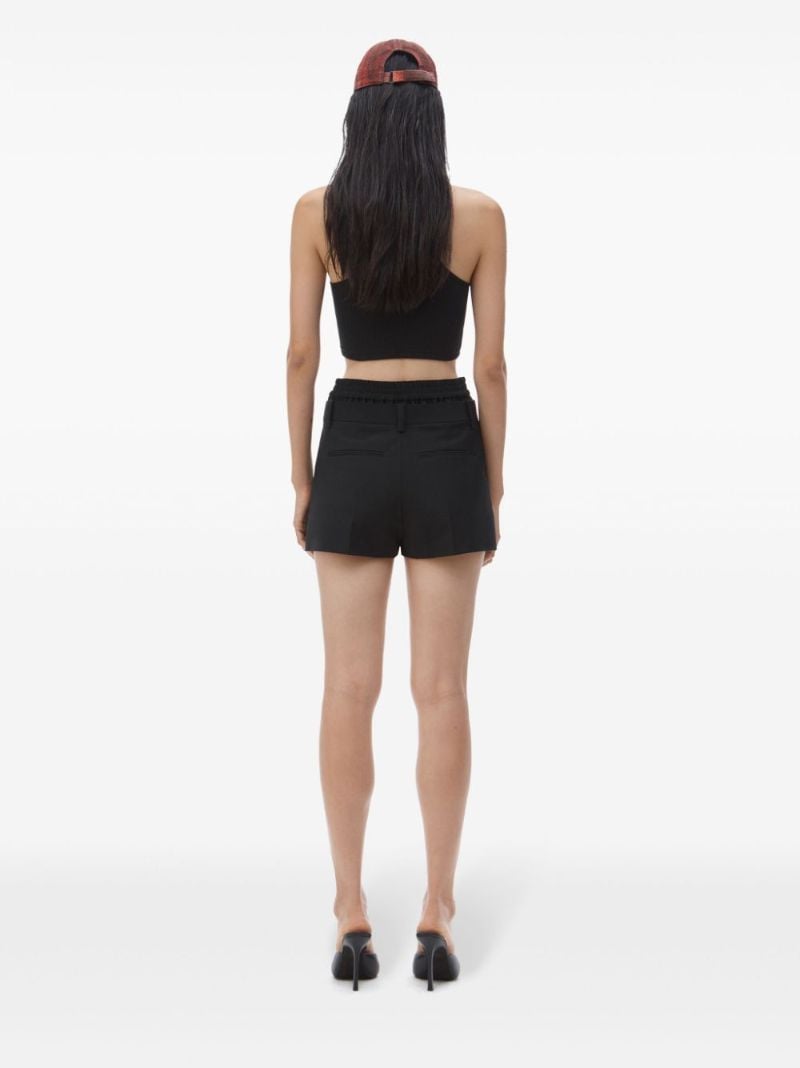 Black Layered Shorts