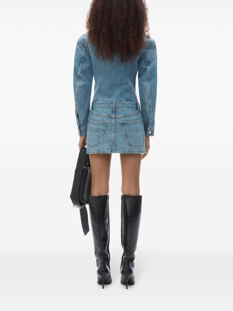 Blue Denim Dress