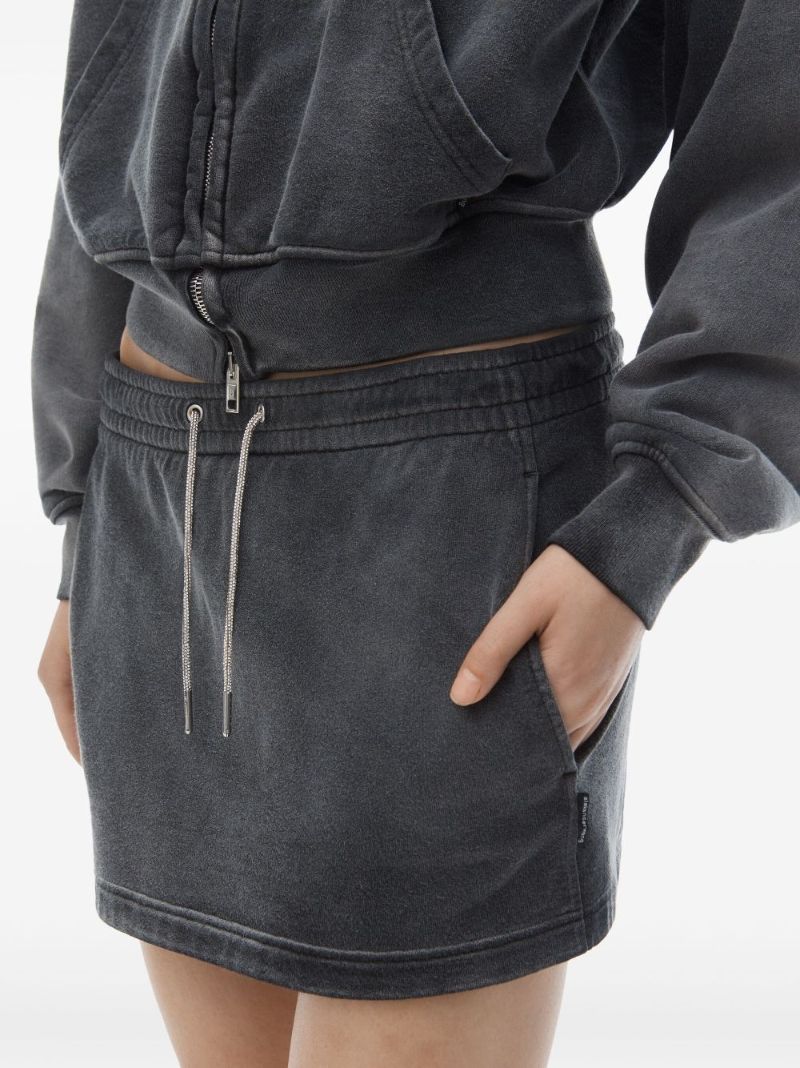 Black Drawstring Skirt