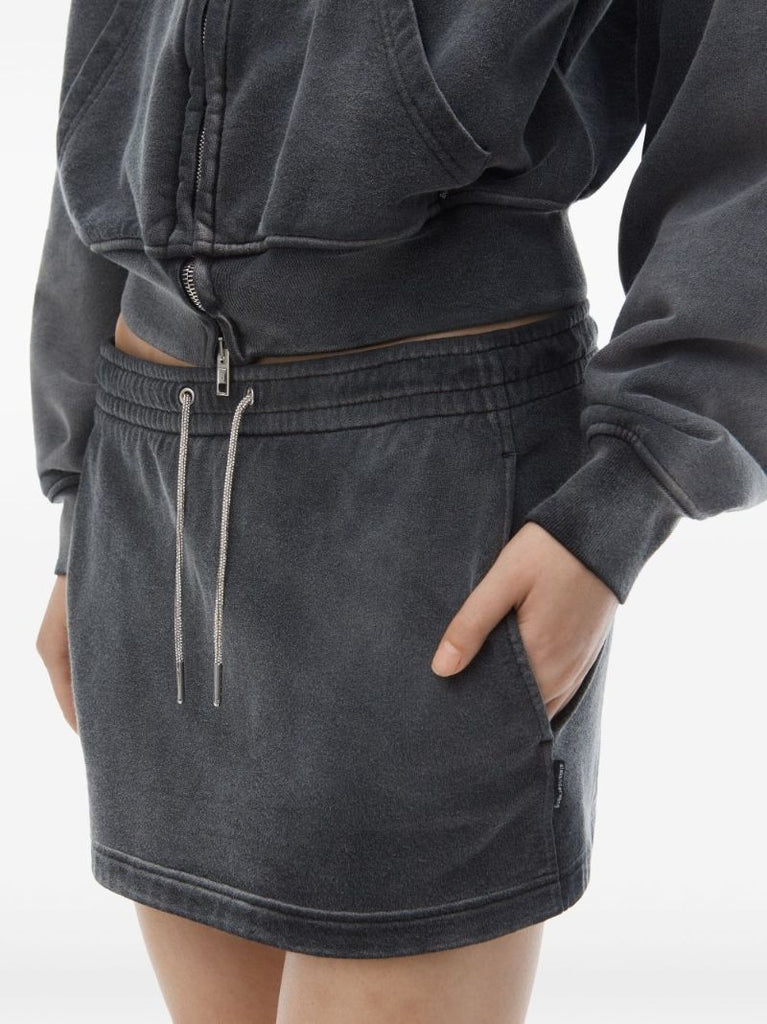 Black Drawstring Skirt