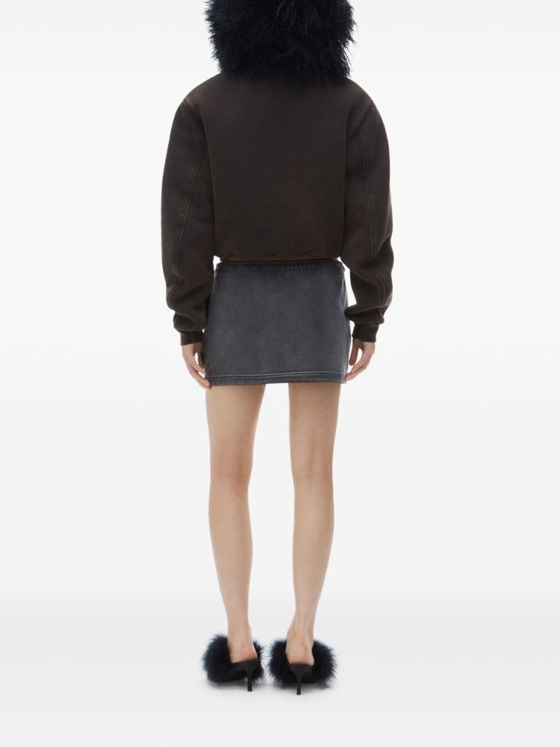 Black Drawstring Skirt