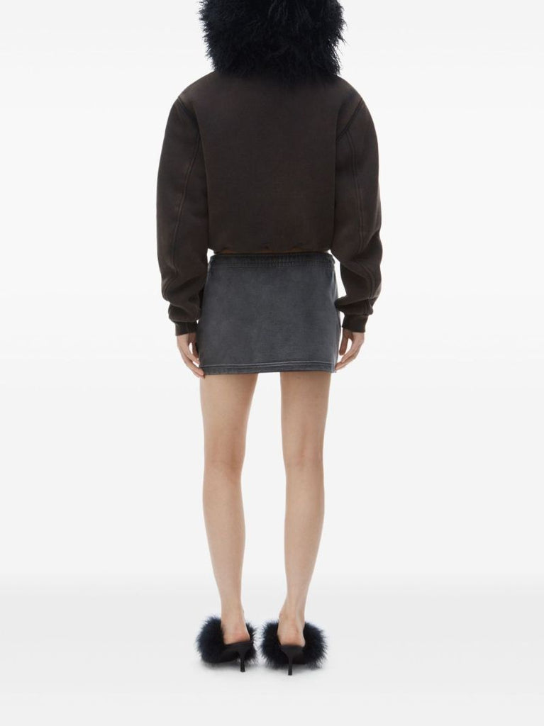 Black Drawstring Skirt