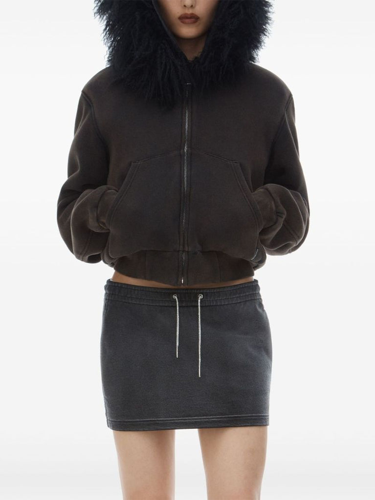 Black Drawstring Skirt