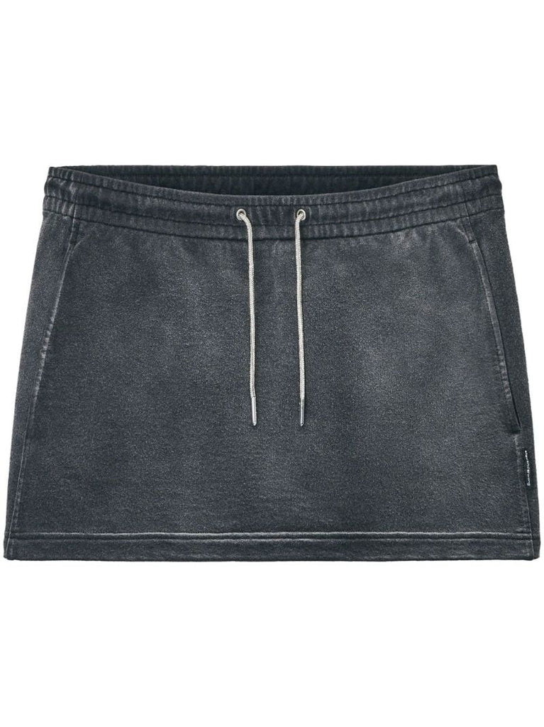 Black Drawstring Skirt