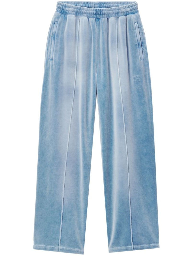 Blue Velvet Track Pants